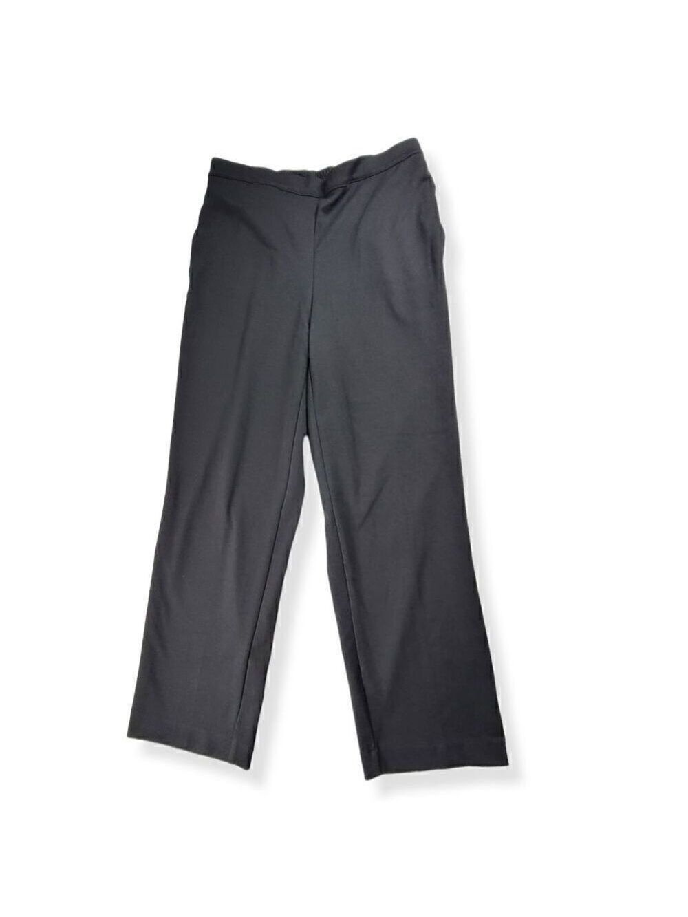 Alfred Dunner Black Pull on Dress Pants Size Small